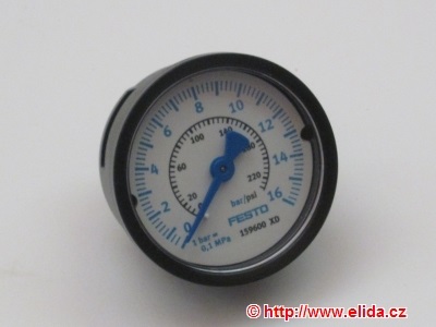 manometr FMA-50-16-1/4-EN 0-16 bar FESTO